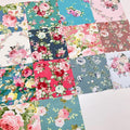 Cotton Fabric DIY Making Supplies Quilting Patchwork Fabric Fat Quarter Bundles by Antetek