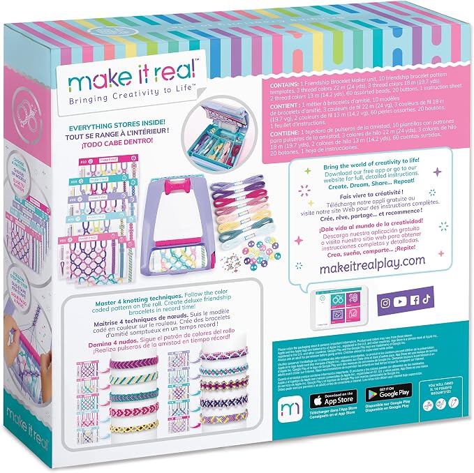 Make It Real Friendship Bracelet Maker Kit - Image 2