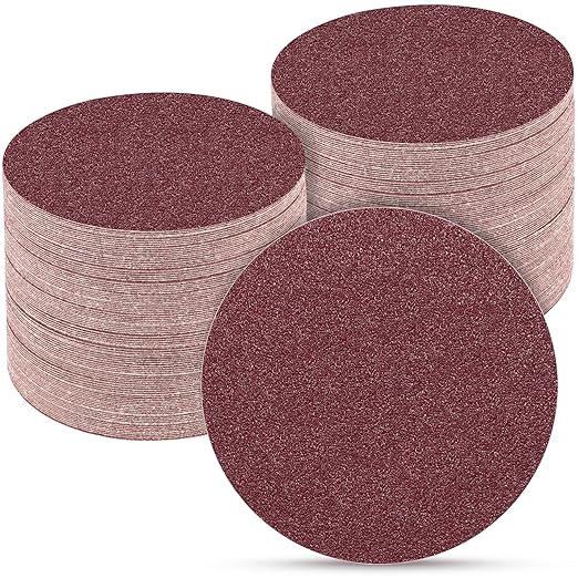 5 Inch 100 PCS Sanding Disc 40 Grit,Hook and Loop Sanding Discs for Random Orbital Sander