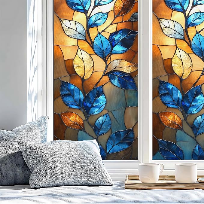 Stained Glass Window Privacy Film Static Cling - Image 4