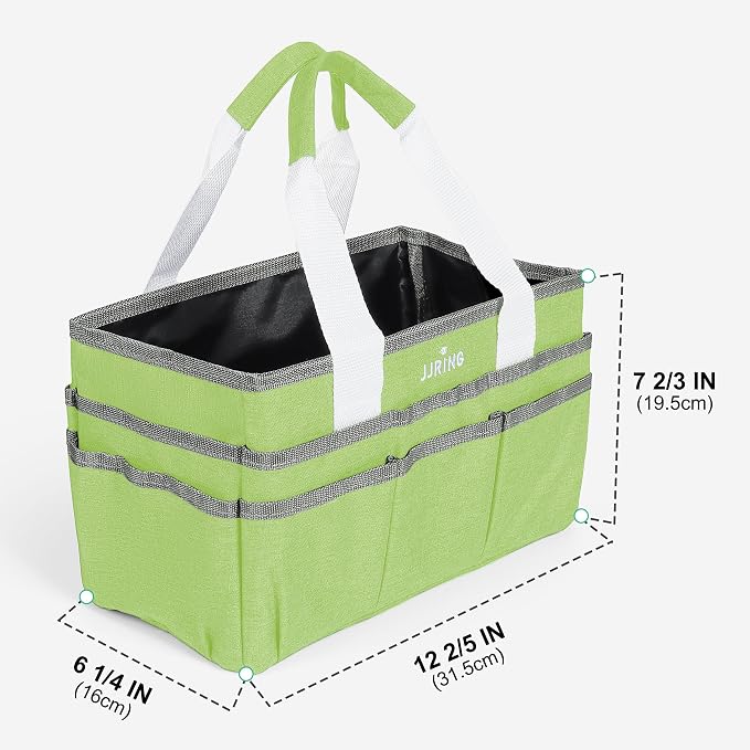 JJRING Craft Organizer Tote Bag, Art Storage Caddy - Image 3