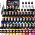 Smallbudi 44 Colors Model Paint Set 20ml/0.6Oz Miniature Acrylic Paint | by Smallbudi