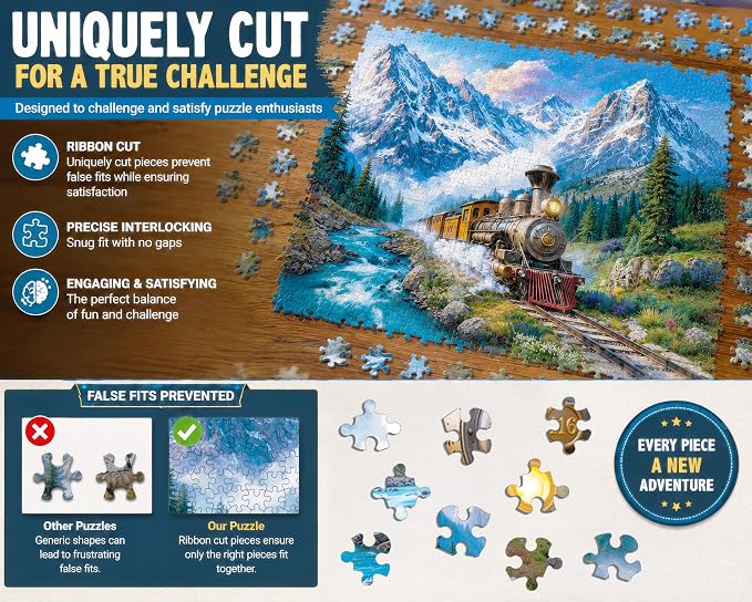 1000 Piece Jigsaw Puzzle for Adults - Image 3