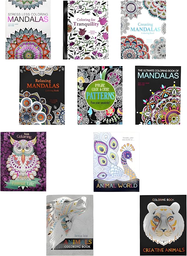 Adult Coloring Book Bundle - Image 7