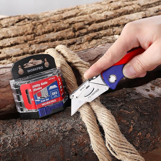 WORKPRO 50-Pack Utility Knife Blades - Image 8