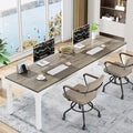 Tribesigns 78.7 Inches Extra Long Computer Desk 2 Person Desk, Double Long Desk by Unknown