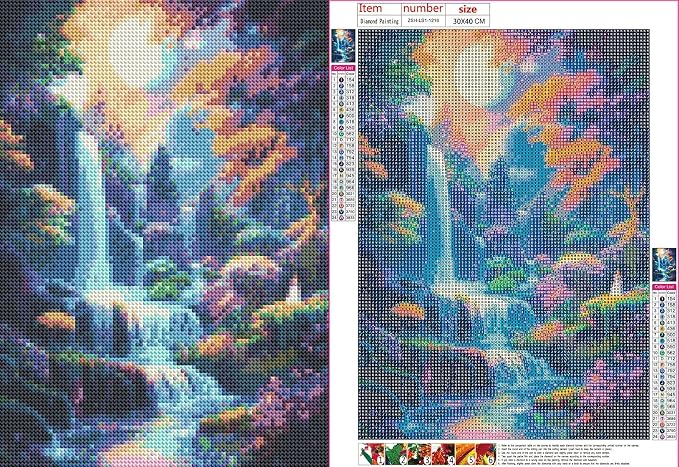 Naykow Enchanting Waterfall Diamond Painting Kits - Image 2