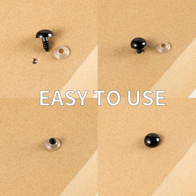 XKDOUS 6-18 mm, 8 Sizes Safety Eyes - Image 7