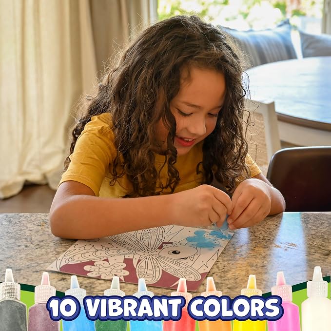 READY 2 LEARN Sand Art Painting | Nature | 4 Themed Sand Art Pictures | 10 - Image 2