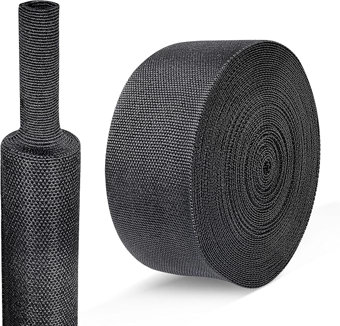 Heat Shrink Wire Loom 2:1 Shrinkable Braided Cable Sleeve 1-1/8 Inch ID-46ft by BuyUneed