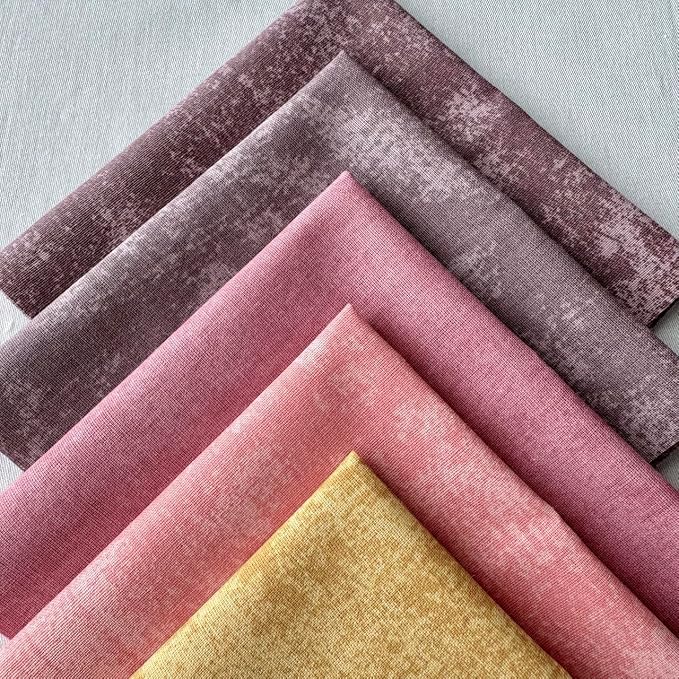 25 PCS Cotton Fabric Squares Bundle 8x8 inch – Marble Texture Pastel Quilting - Image 9