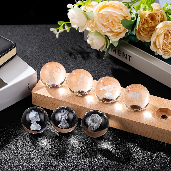 Qianwei 3D Crystal Ball Gothic Halloween Decor - Image 4
