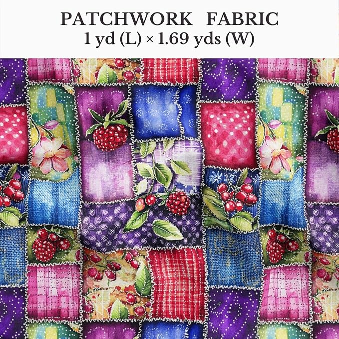 100% Cotton Fabric by the Yard – Turkish Quality Quilting & Sewing Fabric - Image 2