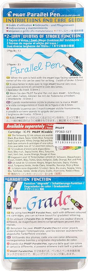 PILOT Parallel Calligraphy Pen Set, 6.0mm Nib - Image 2