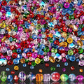 1272pcs Glass Beads for Jewelry Making by OuMuaMua