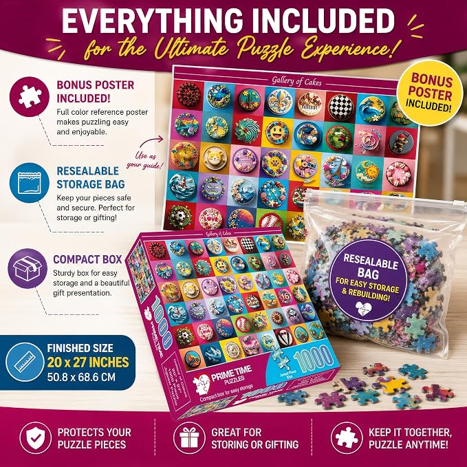 1000 Piece Jigsaw Puzzle for Adults - Image 7