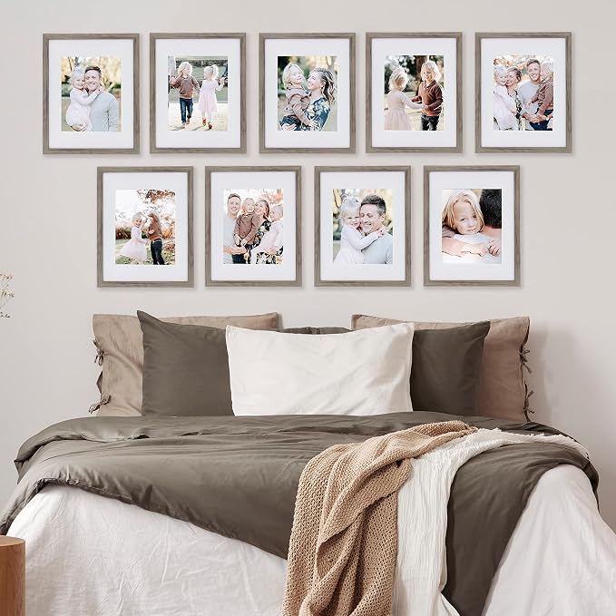 Sheffield Home 9 Piece Gallery Wall Frame Set, 11x14 Inch - Image 6