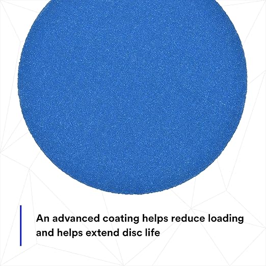 3M Stikit Blue Abrasive Disc Roll 36265, No Hole, Coating Removal, Body Repair, 80 Grade, 5 in, 50 Discs/Roll