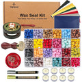 TRINIDa Wax Seal Kit, Premium Wax Seal Stamp Kit by TRINIDa