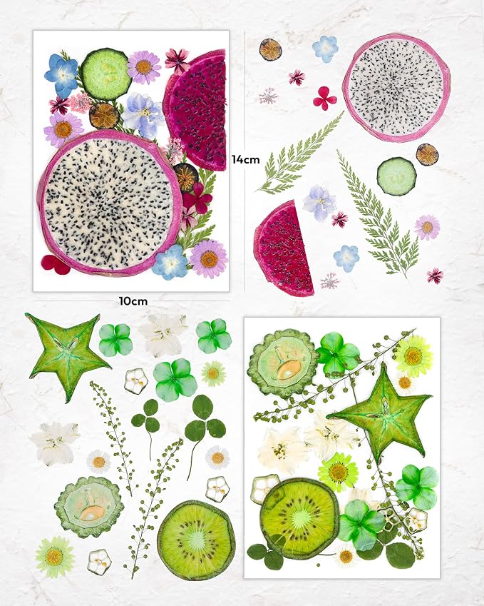 Resiners Dried Pressed Flowers for Resin Molds, Real Natural Dried Flowers Dry - Image 4