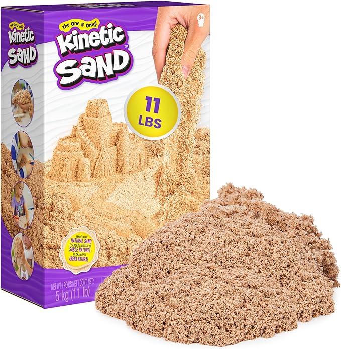 Kinetic Sand 11lb Brown Sand Amazon Exclusive, Sensory Toys, Ages 3+ by Unknown