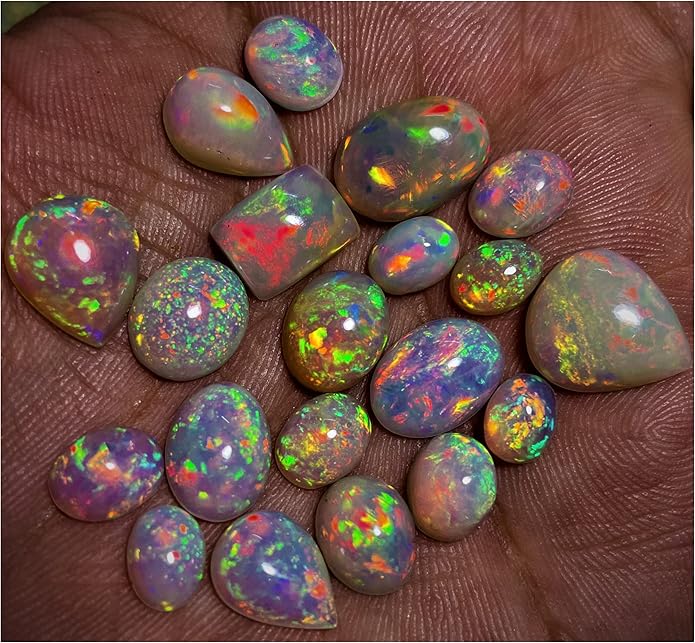 AAAA Ethiopian Opal Loose Gemstone Cabochons - Image 2