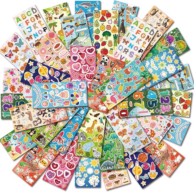36 Sheets Stickers for Kids - Image 9