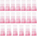 100 Pcs Pink Mini Tassels 13cm/5 Inch by CREATRILL