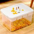 Citylife 32QT Plastic Craft Storage Box Buildable Lid Removable Tray | Craft by Anywish