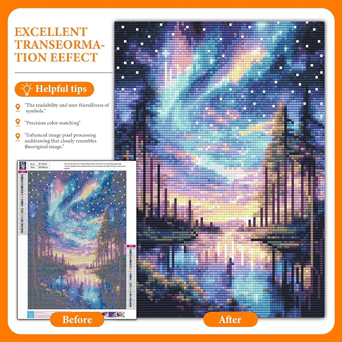 Offito Starry Sky Diamond Art Kits - Image 2