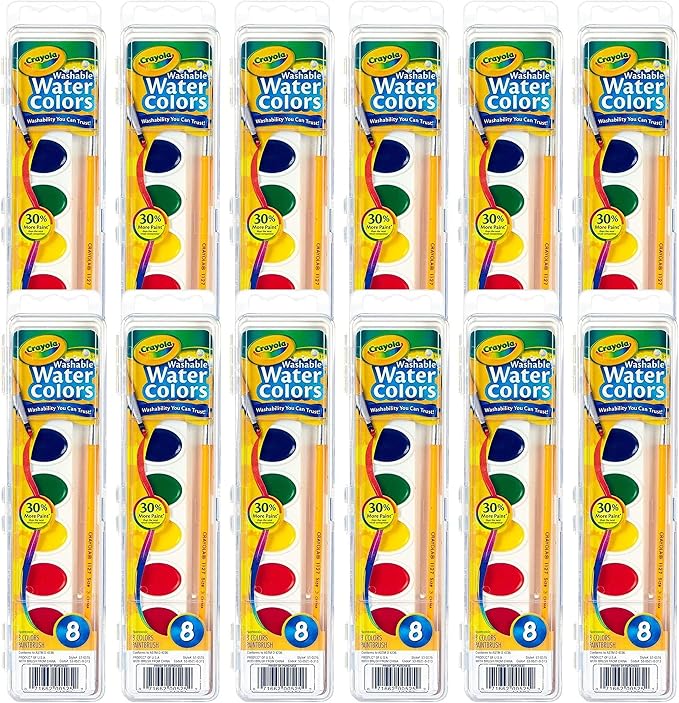 Crayola Washable Watercolor Paint Sets by Crayola