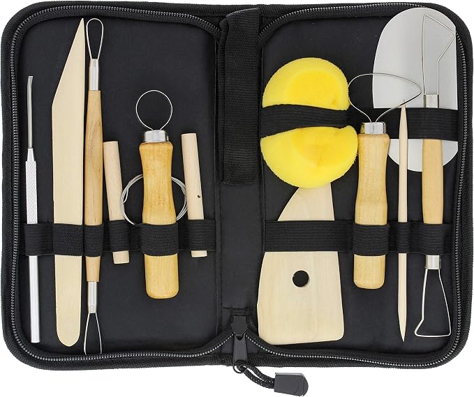 U.S. Art Supply Pottery & Clay Tools Set by USArtSupply