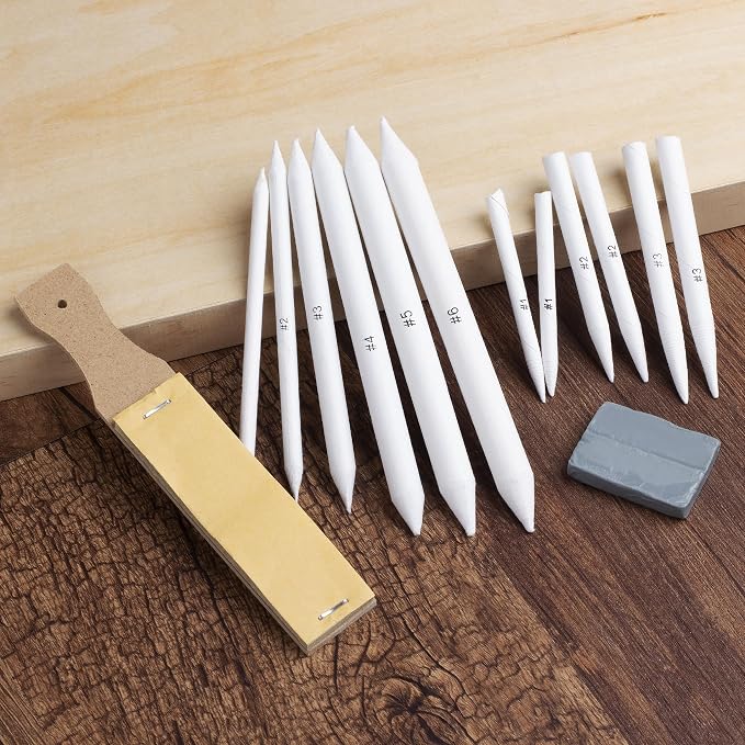Mr. Pen - 14 Pack of Blending Stumps, Art Eraser, Blending Sticks - Image 6
