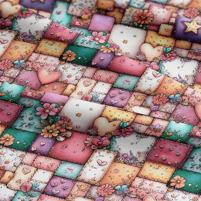 100% Cotton Fabric by the Yard – Turkish Quality Quilting & Sewing Fabric - Image 8