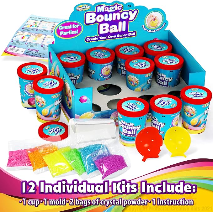 Creative Kids Make Your Own Bouncy Ball Kit - Image 7