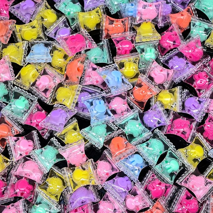 100+ pcs Candy Bulk Assorted Cute Kandi Beads - Image 3