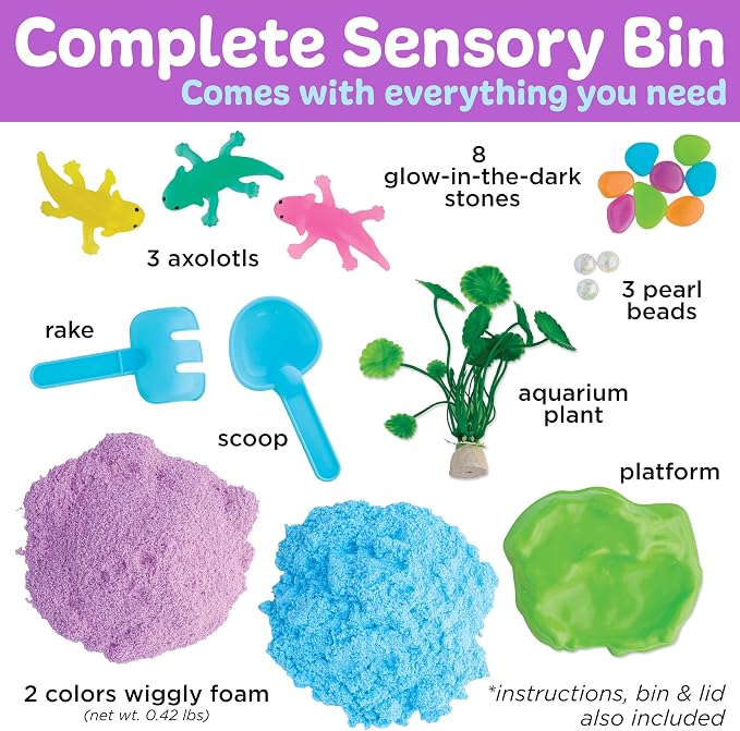 Creativity for Kids Sensory Bin: Axolotl | Hands-On Activity - Image 3