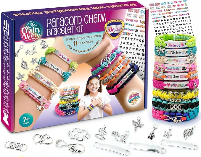 Glittery Garden Paracord Bracelet Making Kit by GlitteryGarden