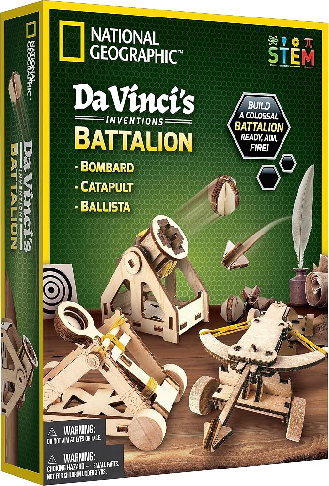 National Geographic Da Vinci Model Kit by BlueMarbleToys