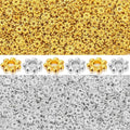 Augshy 700 Pcs Silver and Gold Daisy Flower Spacer Beads by Augshy