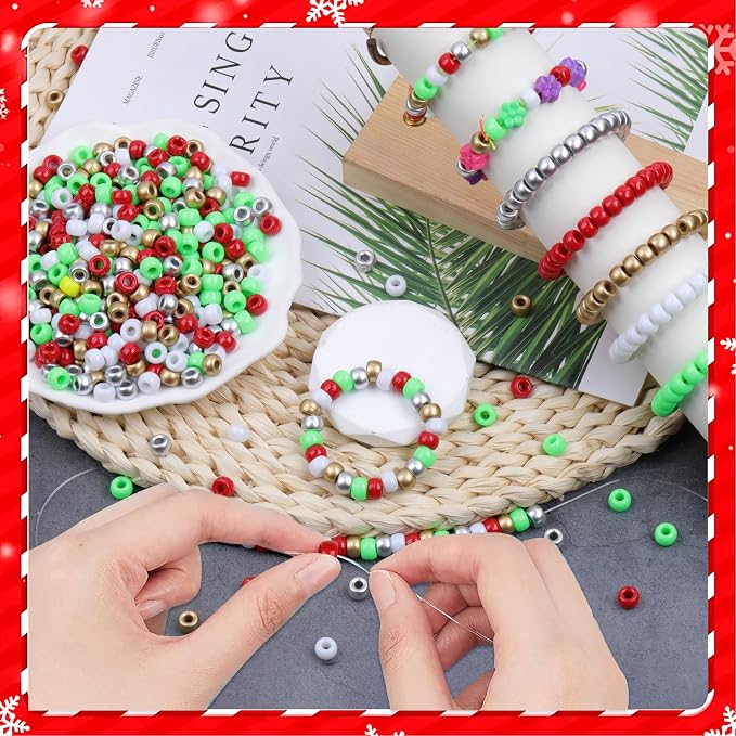Pony Beads 1000 Pcs Plastic Beads - Image 6