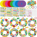 Hollowfly 48 Sets Back to School Craft Kits DIY Wreath by Hollowfly
