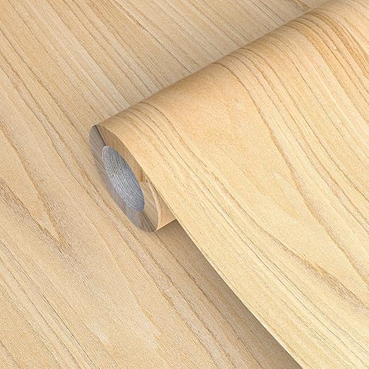 GSCIT Club Maple Wood Veneer, 12 inch x 50ft Wood Edge Banding Pre-glued Flexible, Veneer Tape Banding for Cabinet Repair Furniture Restoration