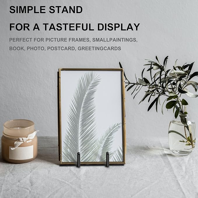 Hoewina Plate Stands for Display, Metal Frame holder stand for Book Holder - Image 5