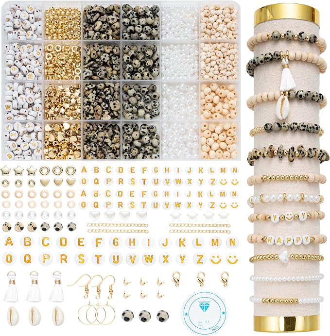 Xylise Jewelry Making Supplies Kit Natural Stone Beads by Unknown