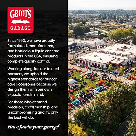 Griot's Garage Orange Foam Correcting Pads for Car Polishing and Detailing, Removes Light to Moderate Paint Defects, Durable, Machine-Washable, 10516, 5.5", Set of 2