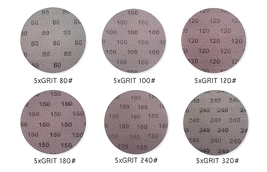 9 Inch Mesh Sanding Discs Abrasive Net Dust Free Sander Abrasives Pads | 30 Sheets Pack | for Drywall, Floor, Putty Use | for Power Drywall Sander