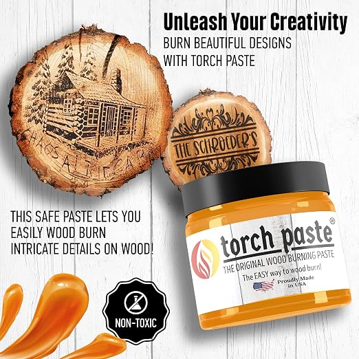 Torch Paste - The Original Wood Burning Paste | Made in USA | Heat Activated - Image 3