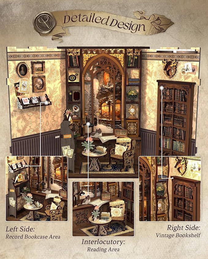 Cutefun Book Nook Kit - Image 6