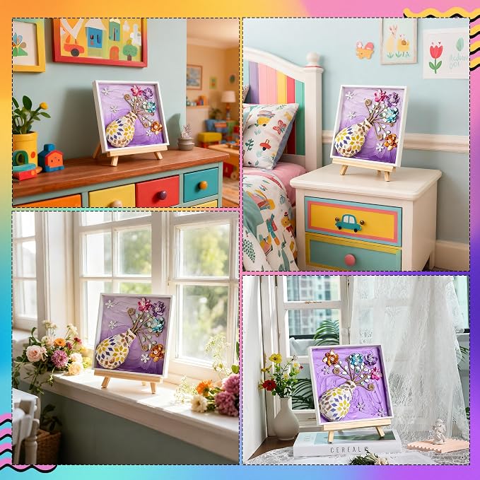 Joyclub DIY Vase Mosaic Painting Kit Mosaic Kits - Image 2
